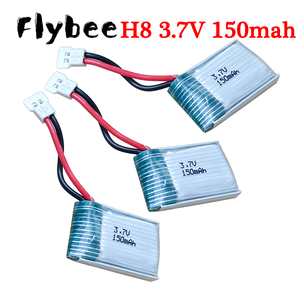 Hobby Rc Quadcopters - XH2.54 Plug, 3.7V 150mAh 651723 Lipo
