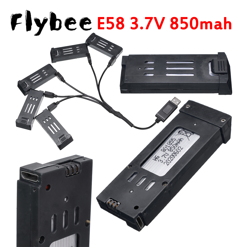 Hobby Rc Quadcopters - 3.7V 850mAh RC Drone Battery for