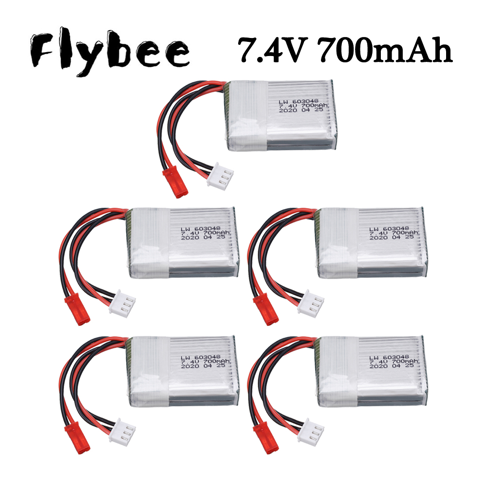 Hobby Rc Quadcopters - 7.4V 700mAh 25c Lipo Battery For
