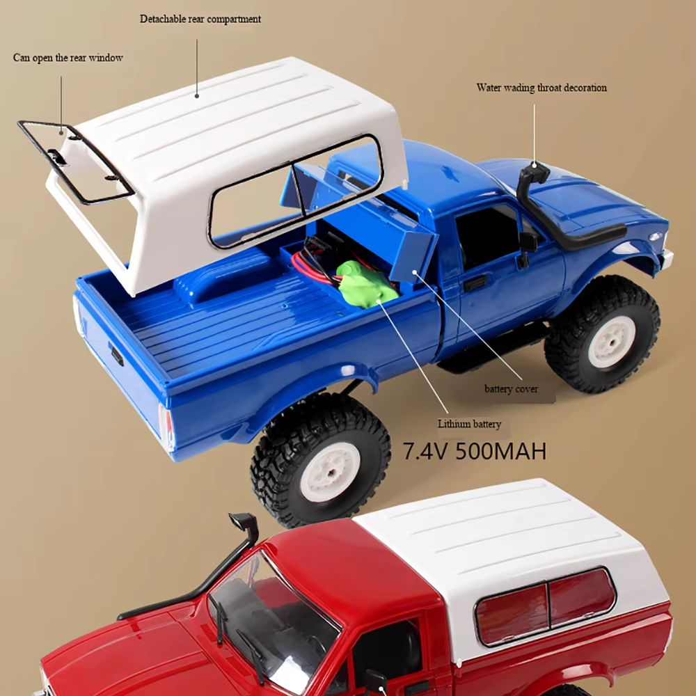 C24 1/16 WPL RC Car 2.4G Remot - đánh giá và giá Rc Hobby Lobby