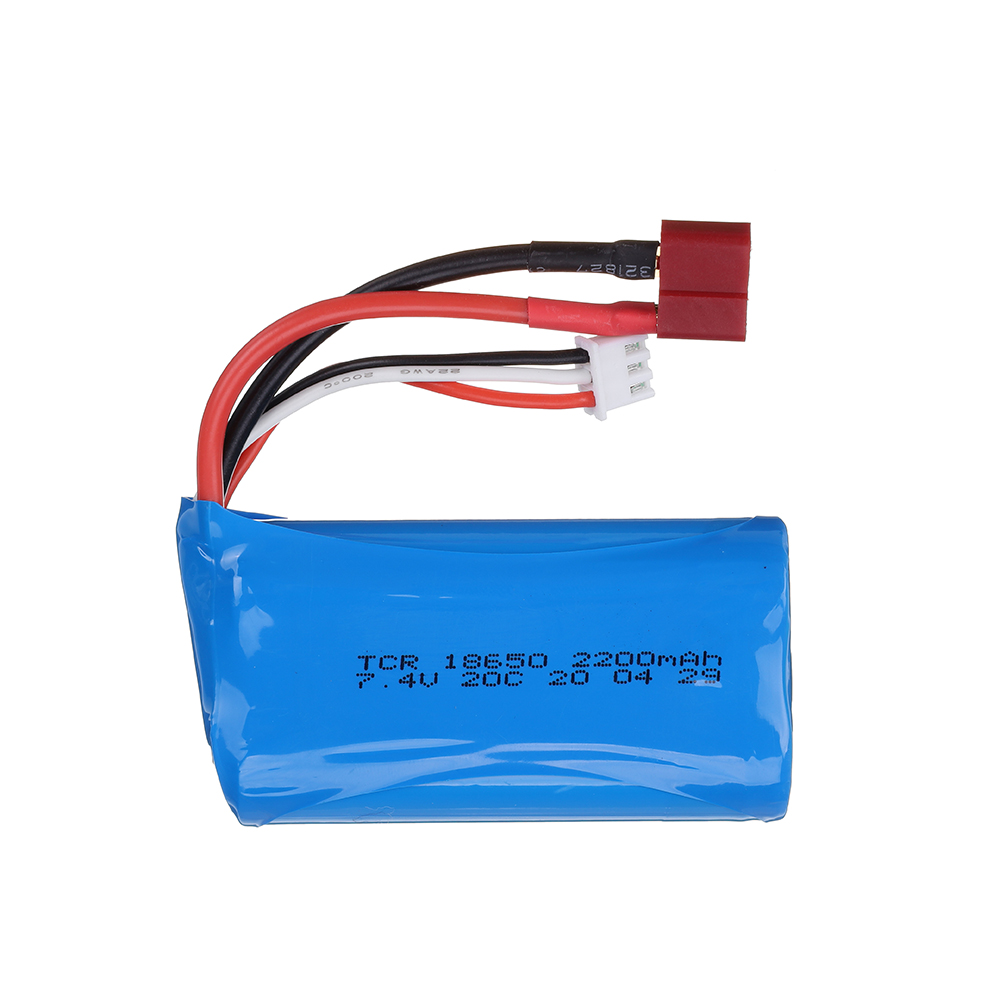 7.4V 2200mAh 18650 Lipo Batery - đánh giá và giá Rc Hobby Parts