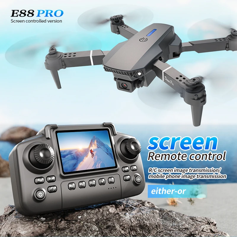 Professional E88 PRO Drone wit - đánh giá và giá Hobby Rc Quadcopters