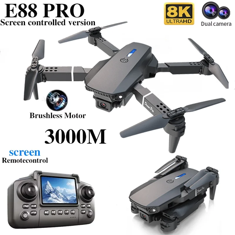 Professional E88 PRO Drone wit - đánh giá và giá Hobby Rc Quadcopters