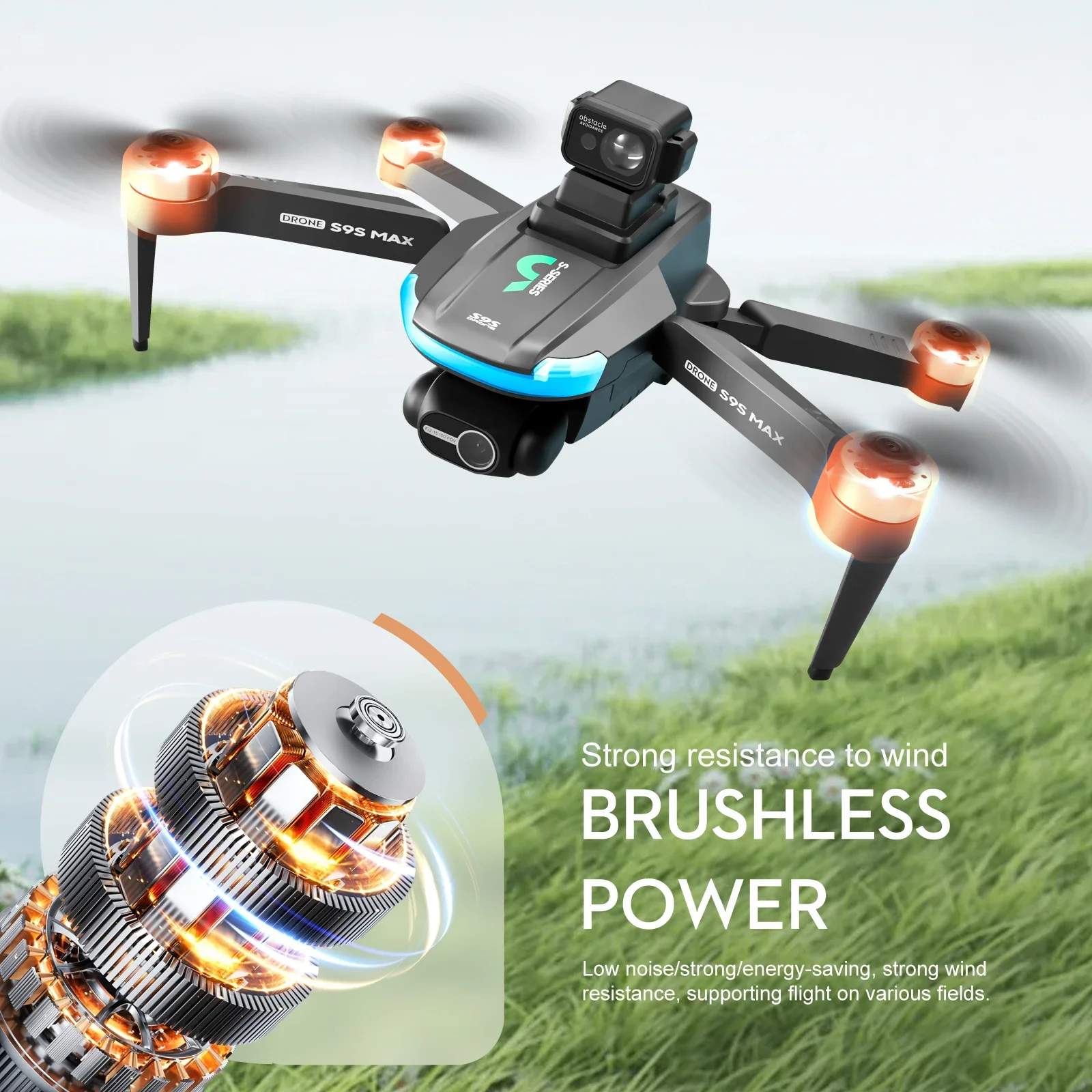 NEW S9S MAX MINI Drone 4K 2-Ax - đánh giá và giá Rc Hobby Wire