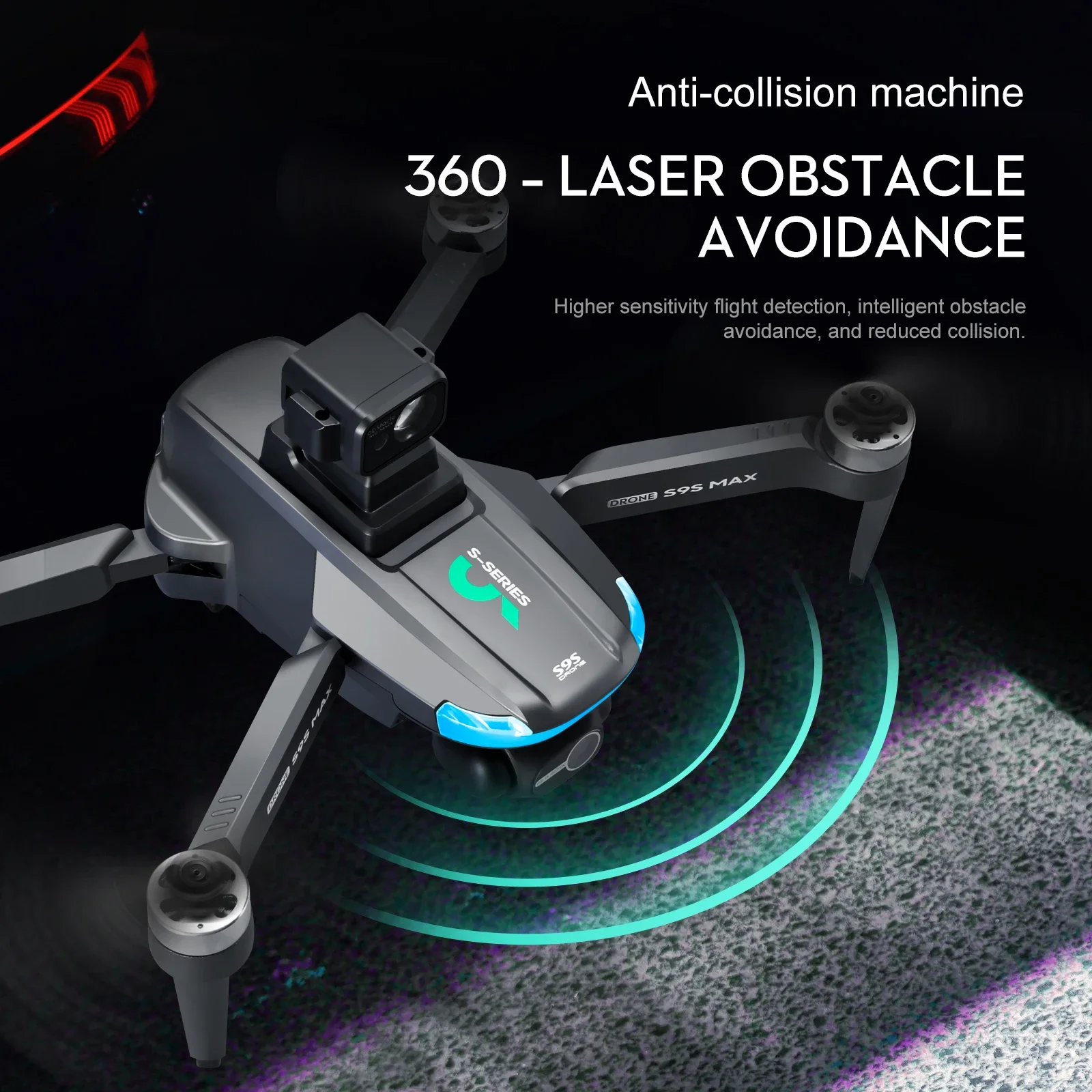 NEW S9S MAX MINI Drone 4K 2-Ax - đánh giá và giá Rc Hobby Wire