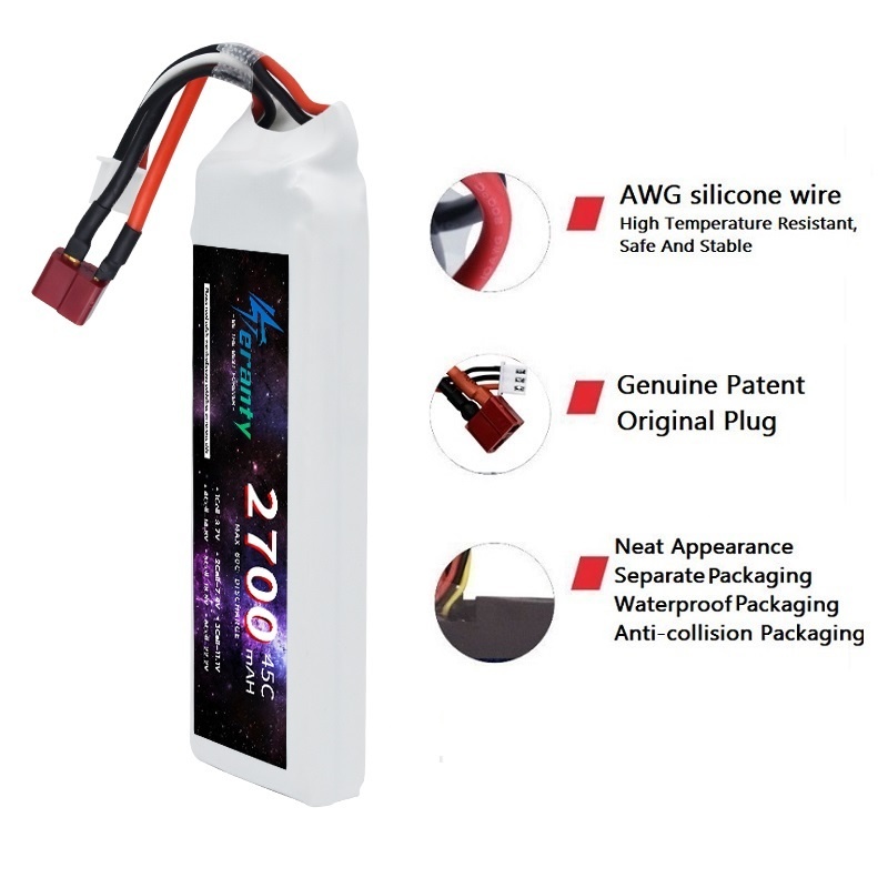 1/3PCS 2S 7.4V Lipo Battery 27 - đánh giá và giá Rc Hobby Grade Car