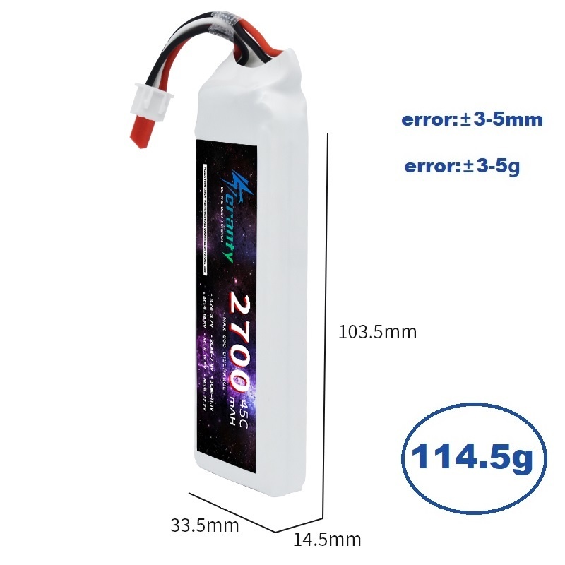 1/3PCS 2S 7.4V Lipo Battery 27 - đánh giá và giá Rc Hobby Grade Car