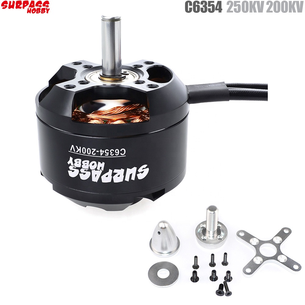 SURPASS HOBBY C6354 6354 250KV - đánh giá và giá Rc Hobby Motors