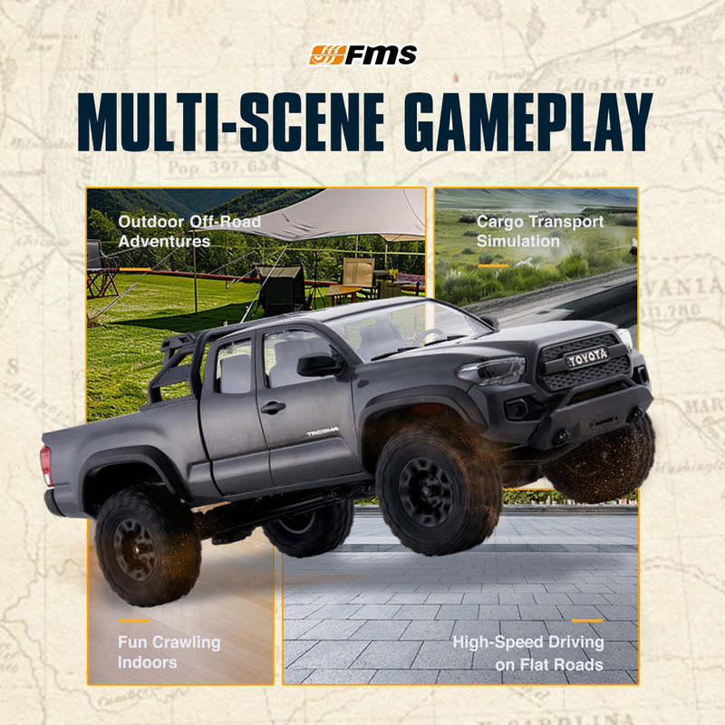 FMS Tacoma Officially Authoriz - đánh giá và giá Rc Hobby Grade Car