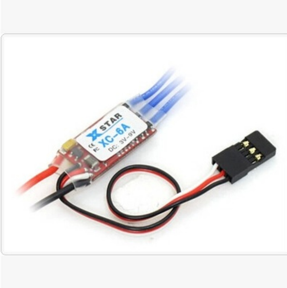 FATJAY XC-6A Brushless ESC 6A  - đánh giá và giá Rc Hobby Motors