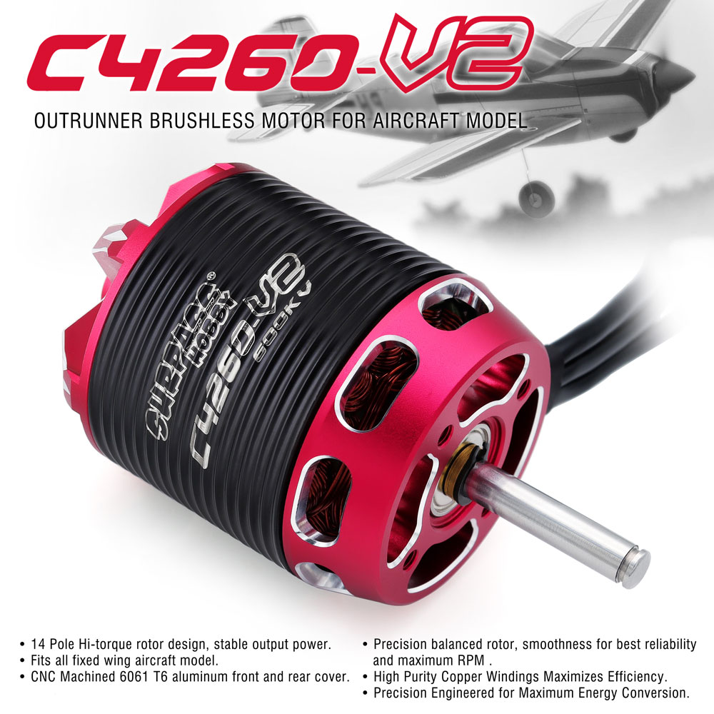 SURPASS HOBBY C4240 750KV/850K - đánh giá và giá Rc Hobby Motors