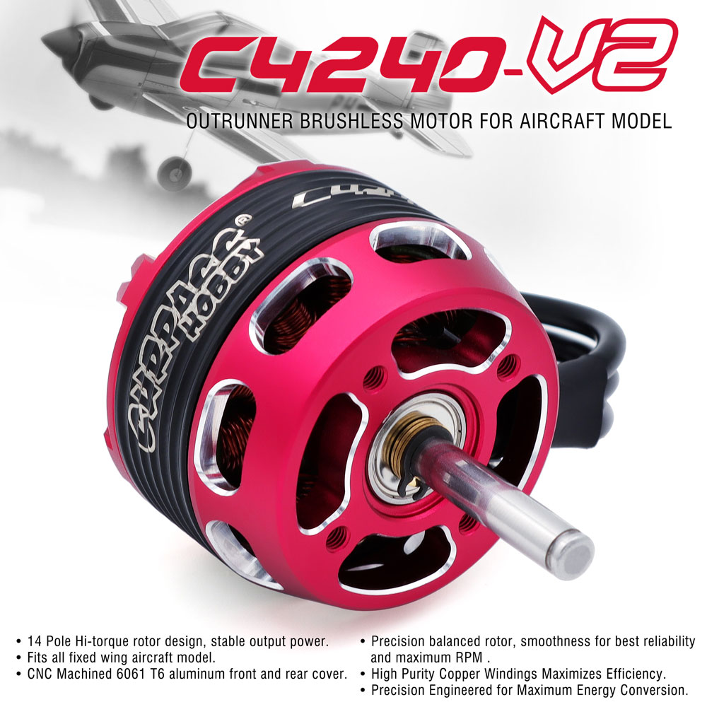 SURPASS HOBBY C4240 750KV/850K - đánh giá và giá Rc Hobby Motors