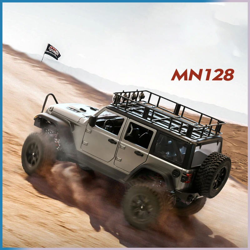 RC Crawler 4x4 Car MN128  2.4G - đánh giá và giá Rc Hobby Grade Car