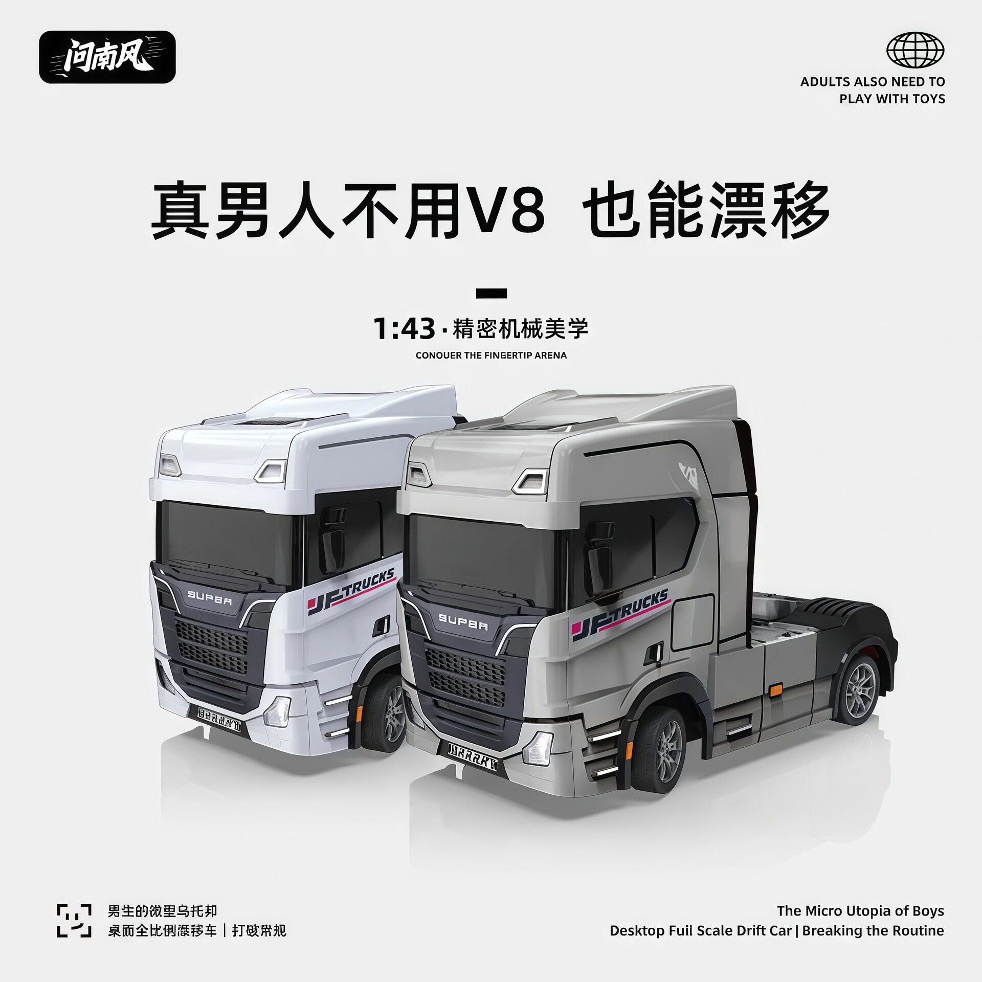 1:43 Mini RC Drift Truck Head  - đánh giá và giá Rc Hobby Grade Car